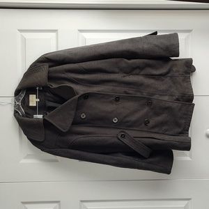 Fashion Bug Plus Size Gray Peacoat - 4X - GUC